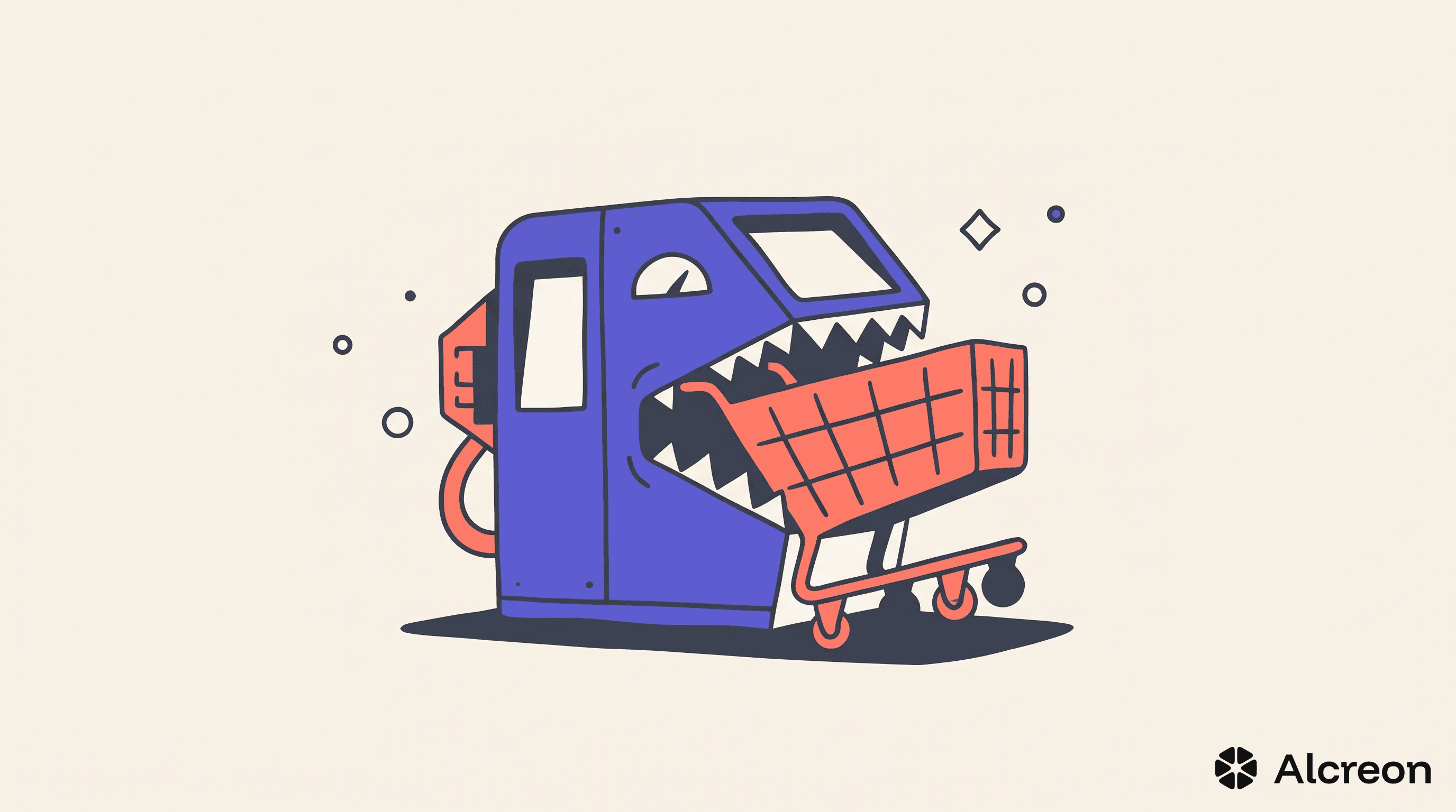 When AI Eats Its Own Customers